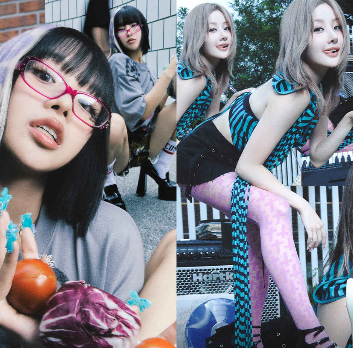 KISS OF LIFE WEARING ‘CROSS’ TIGHTS FOR THE 3RD MINI ALBUM ‘LOSE YOURSELF’