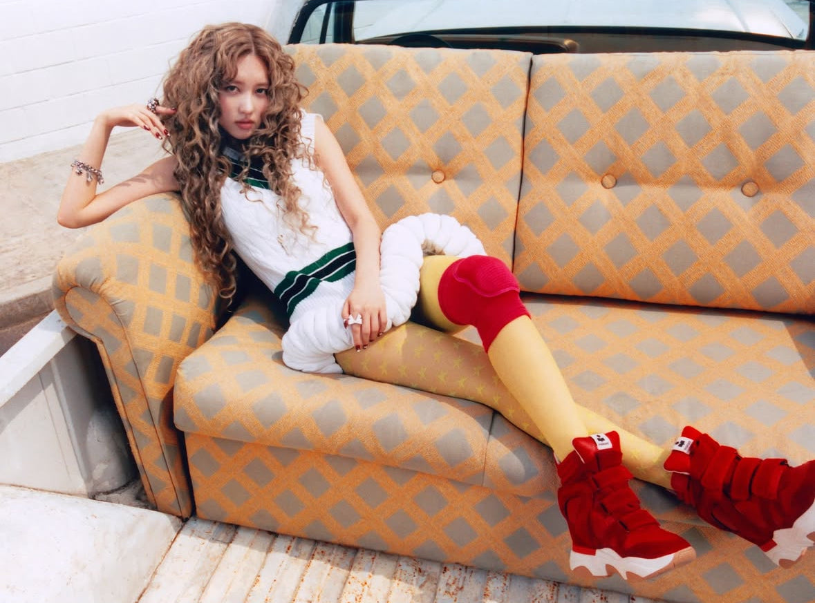 GAEUL OF IVE WEARING ‘CLASSIC’ TIGHTS FOR ‘IVE SECRET’ ALBUM
