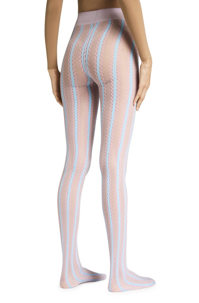 Antoinette – Pink, Light Blue, Light Purple Tights