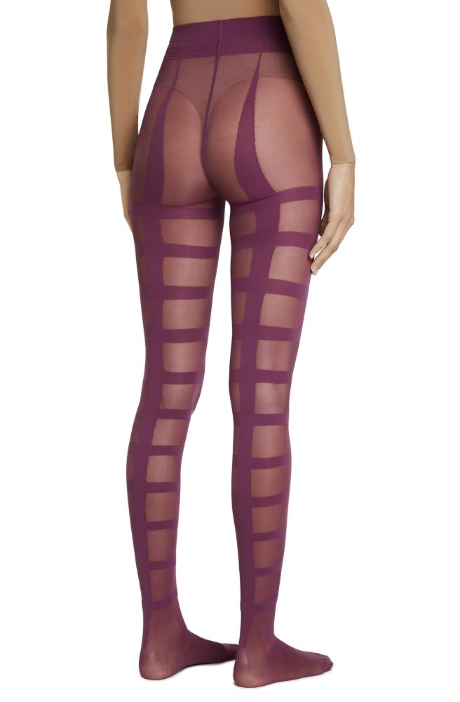 Breakfast at Tiffany’s – Bordeaux, Red Auburn Tights