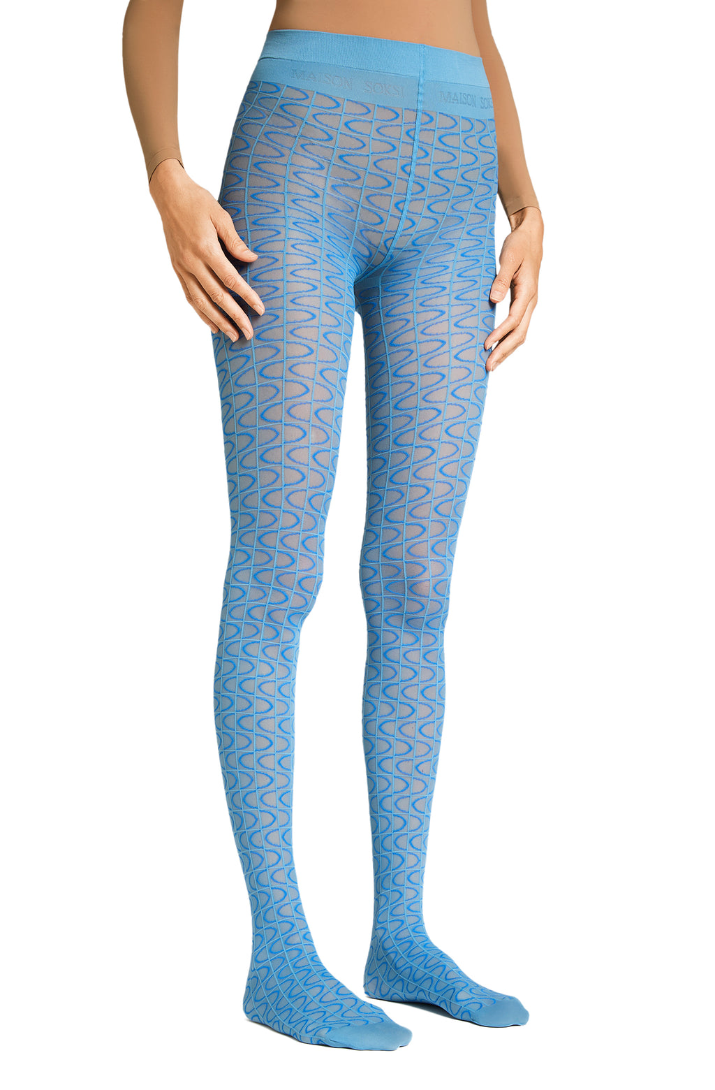 Cuckoo – Nautical, Blue Tights
