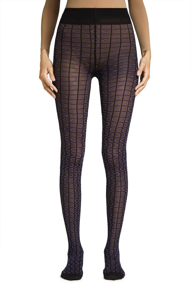 Cuckoo – Black, Purple Tights