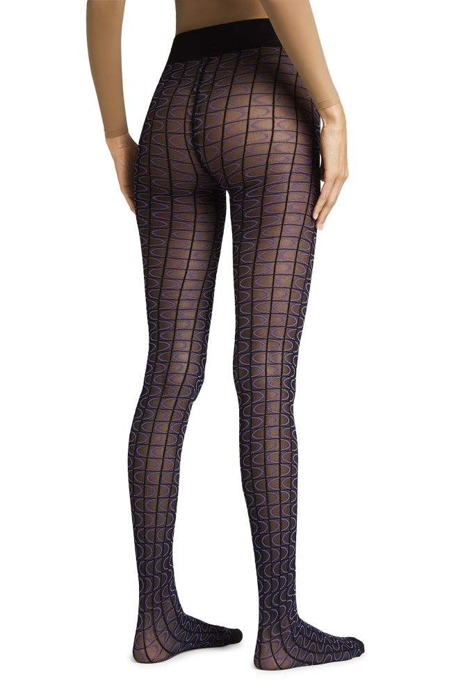 Cuckoo – Black, Purple Tights