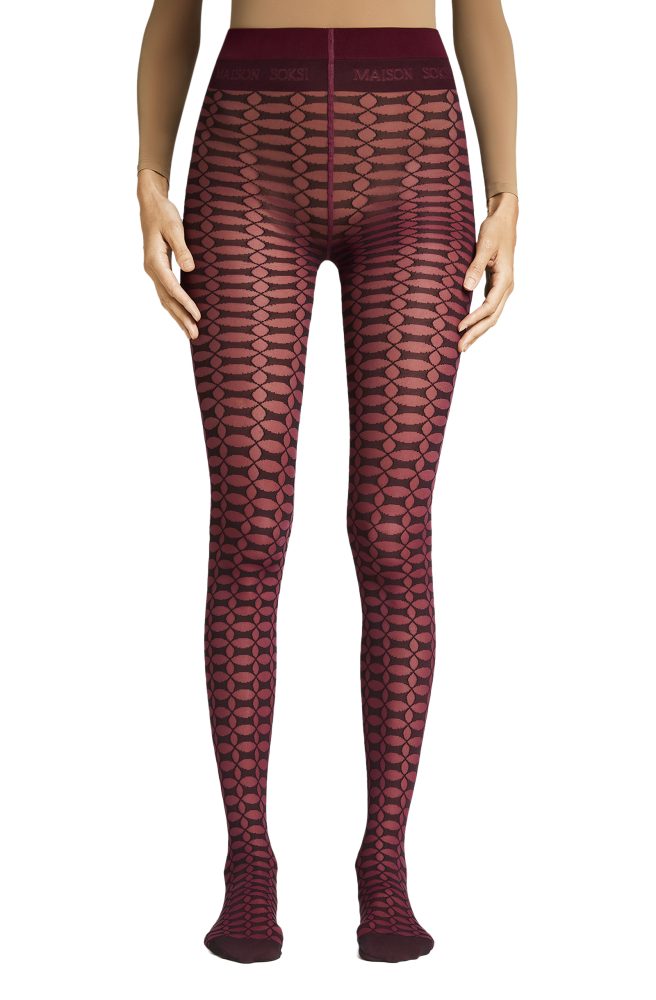 Dazed – Bordeaux, Black Tights