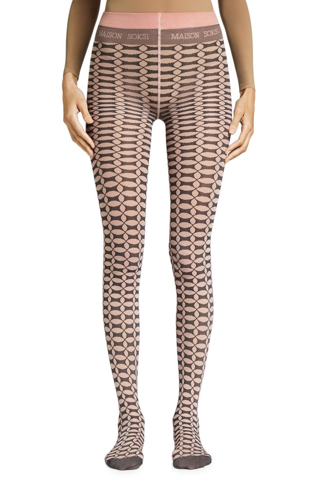 Dazed – Nude, Black Tights