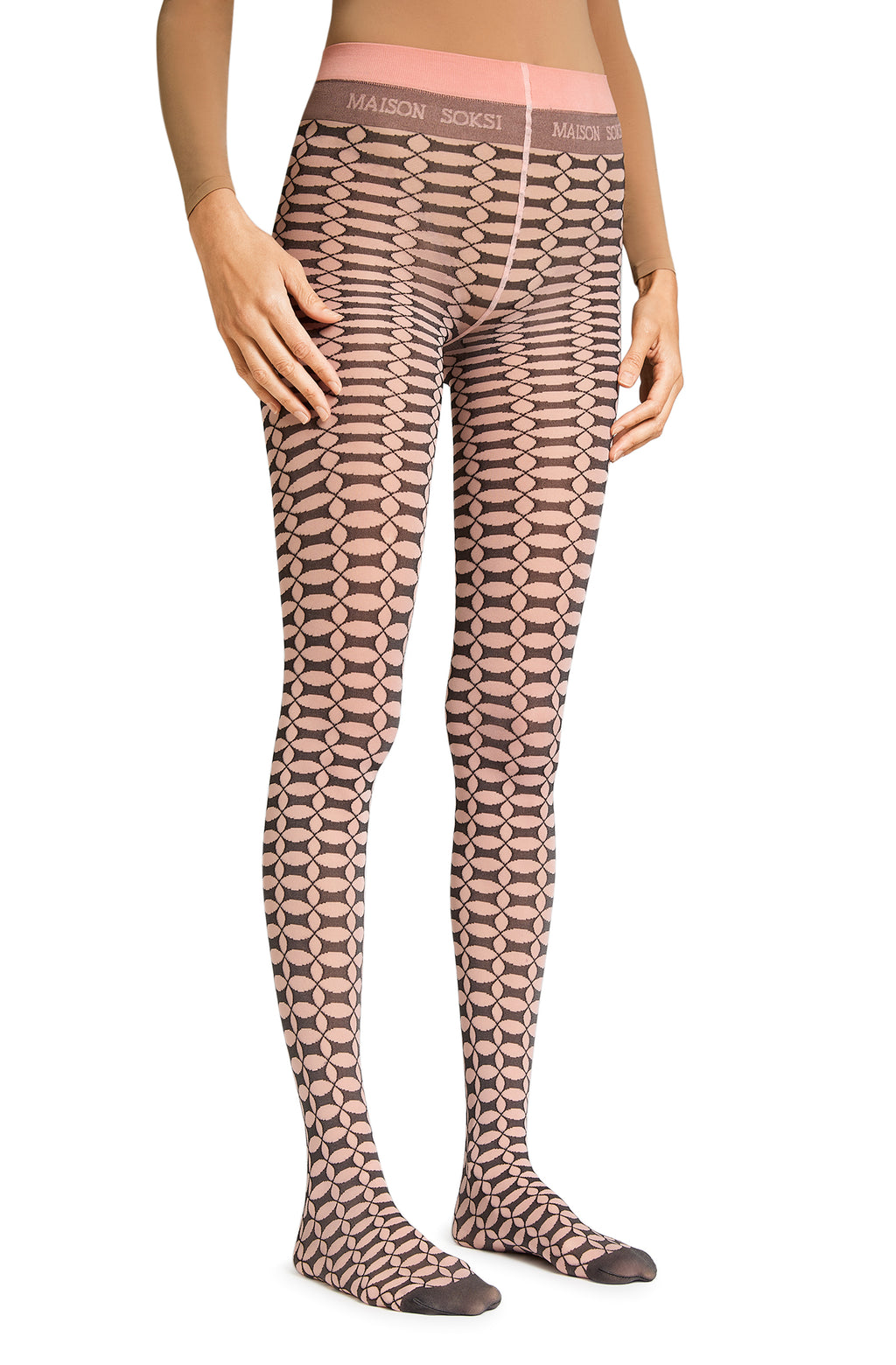 Dazed – Nude, Black Tights