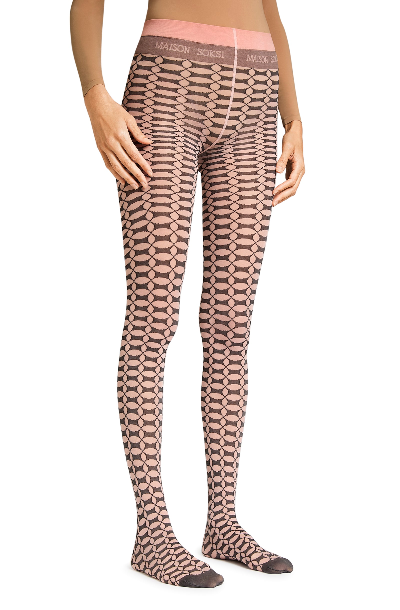 Dazed – Nude, Black Tights