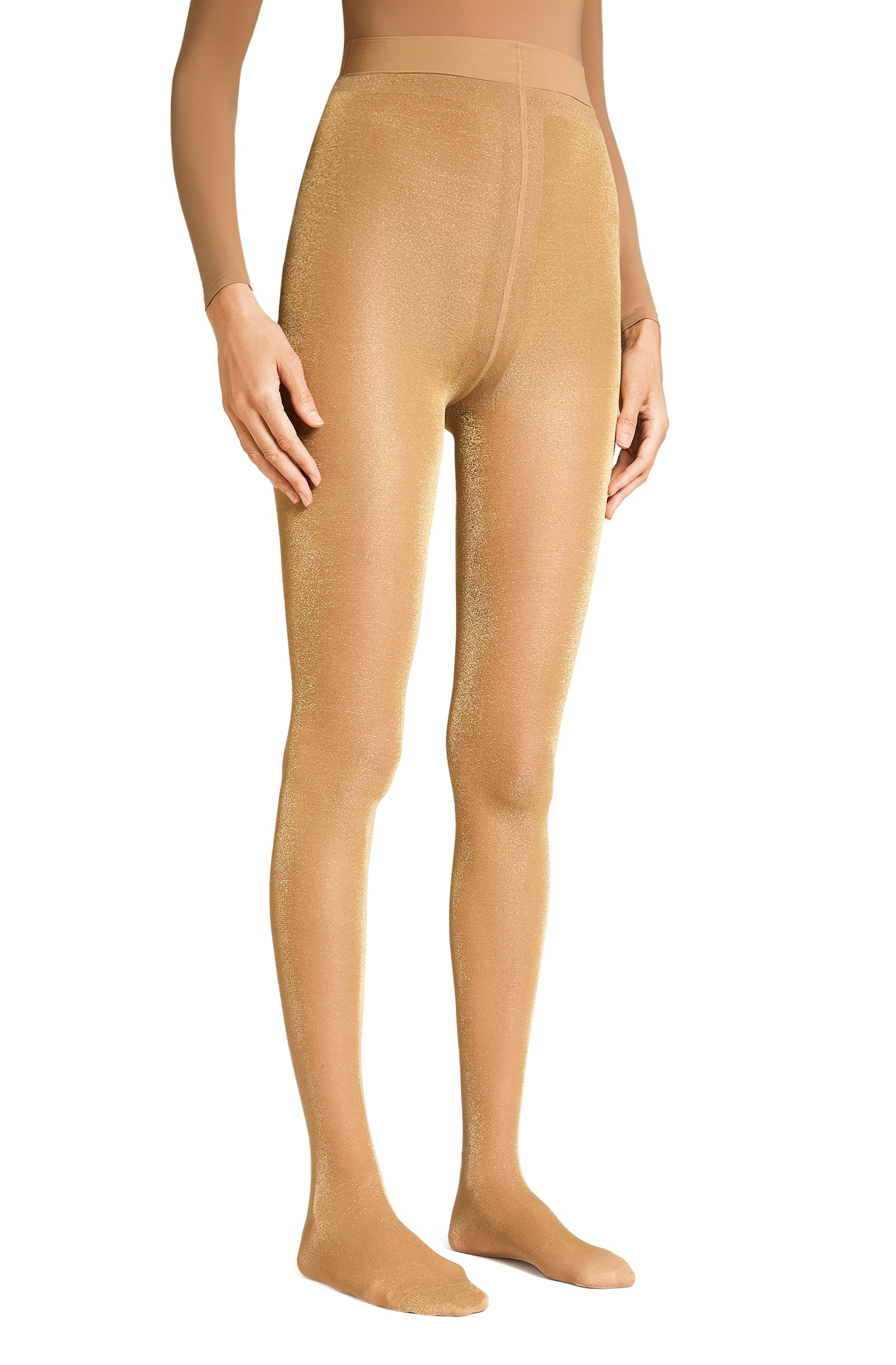 MS Disco – Powder, Gold Tights