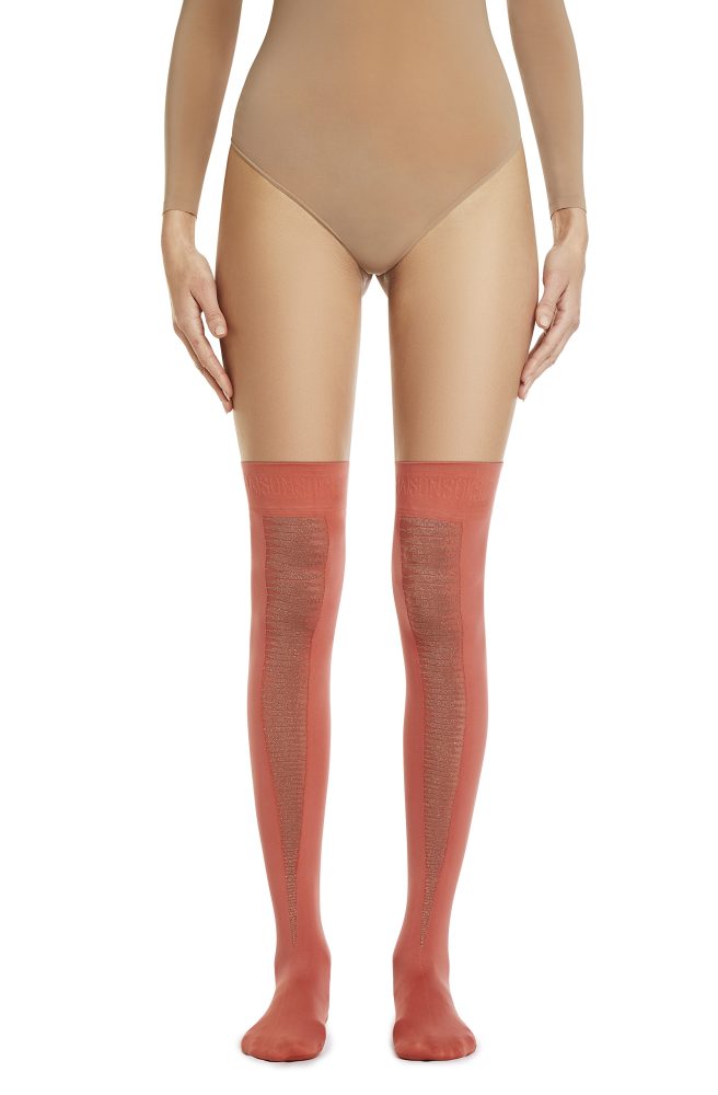 Dream Vision Over Knee-Highs – Copper, Ginger Socks