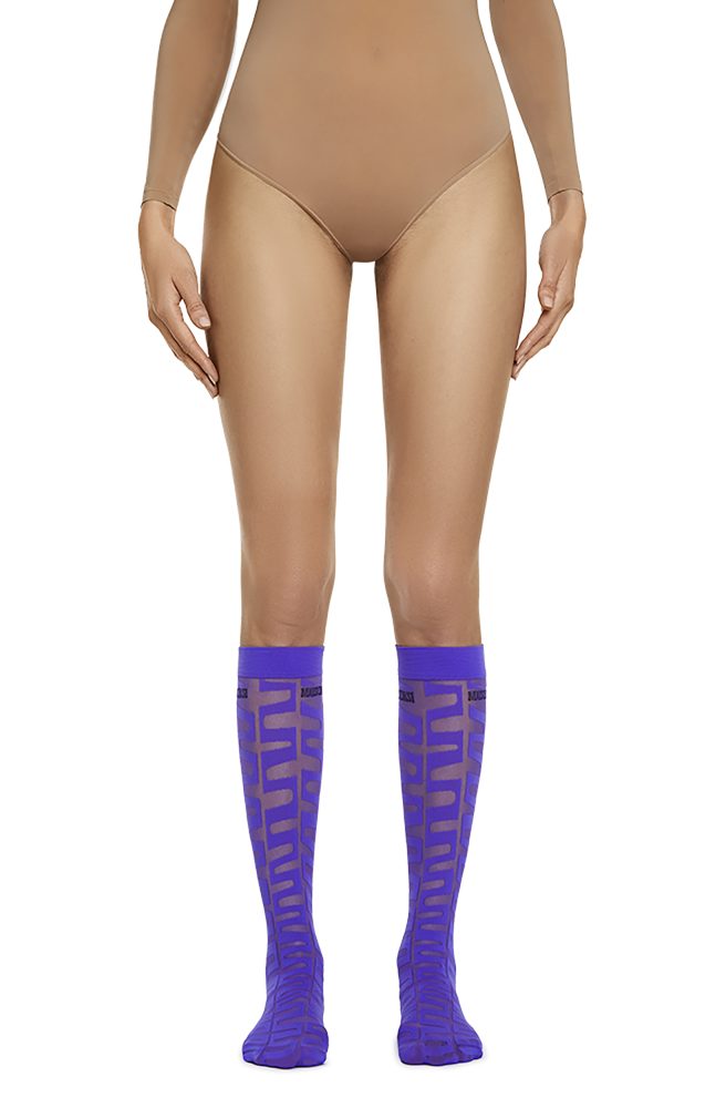 Endless Knee-Highs – Purple Socks