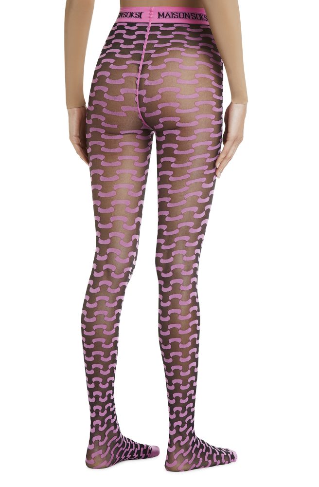 Fluid – Black, Pink Tights
