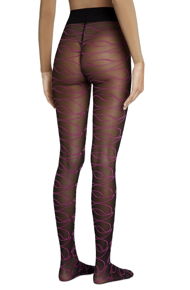 Haute Couture – Black, Geranio Tights