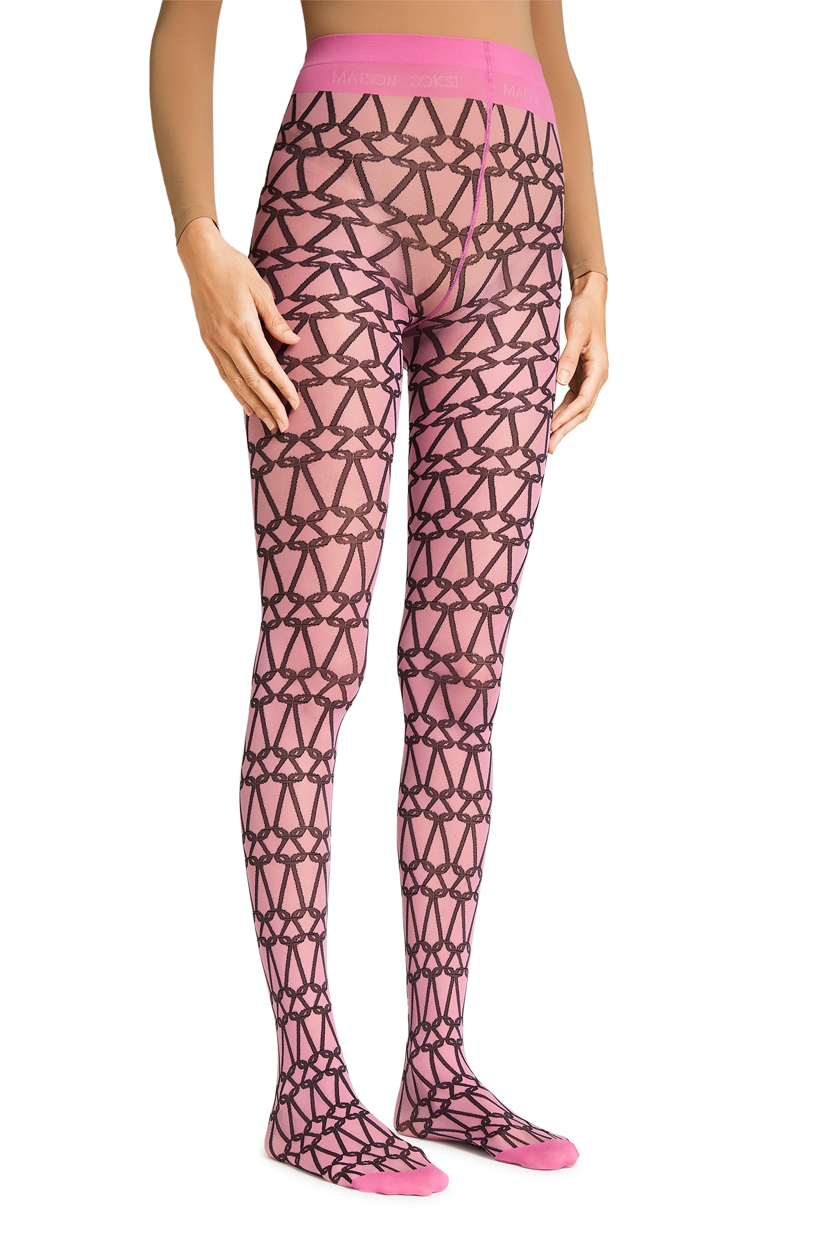 Holding You – Lipstick, Black Tights