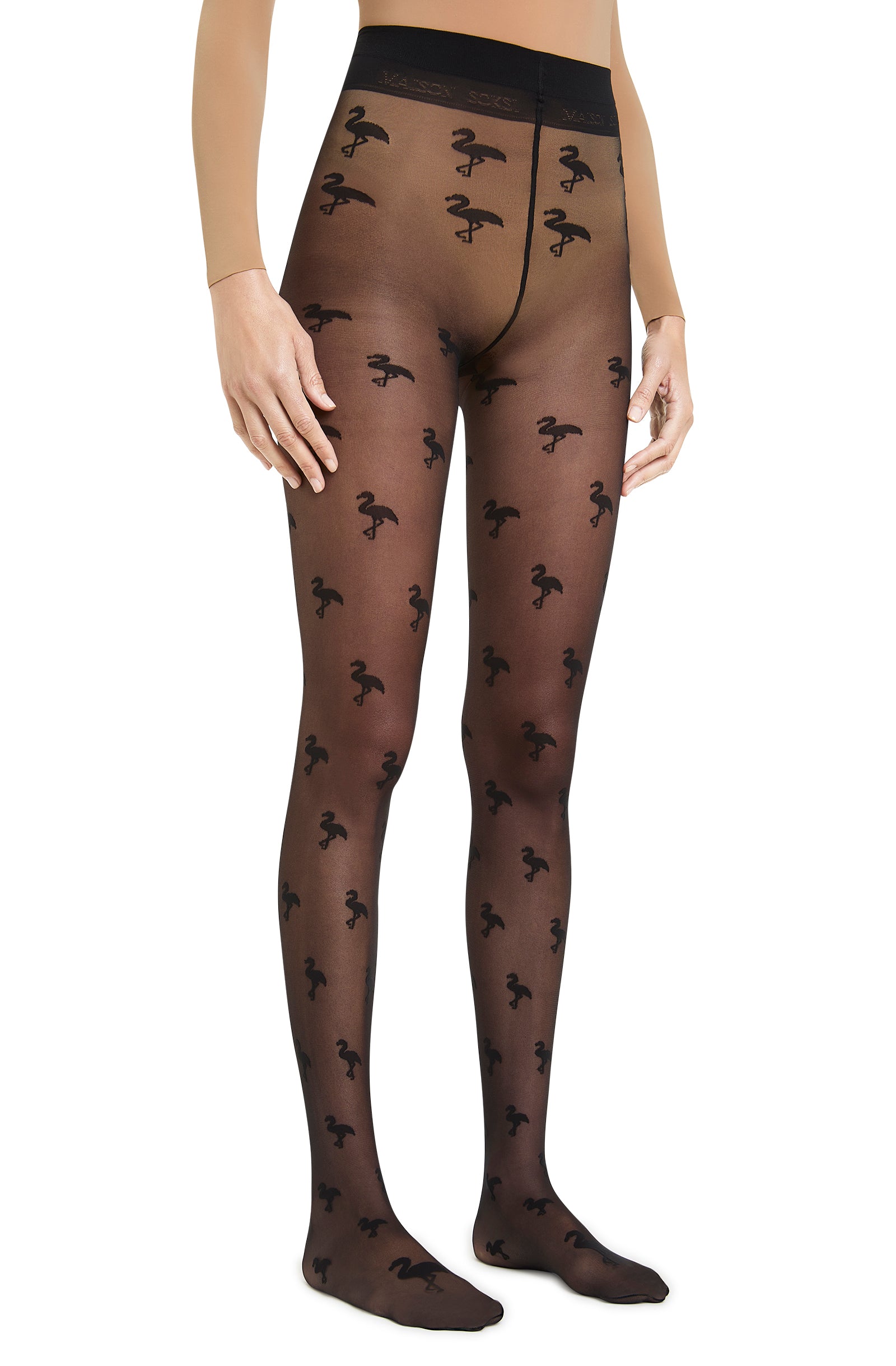 Flamingo High – Black Tights