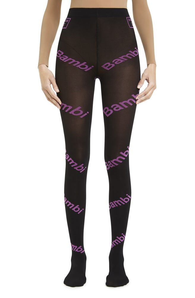 Bambi – Black, Pink Tights