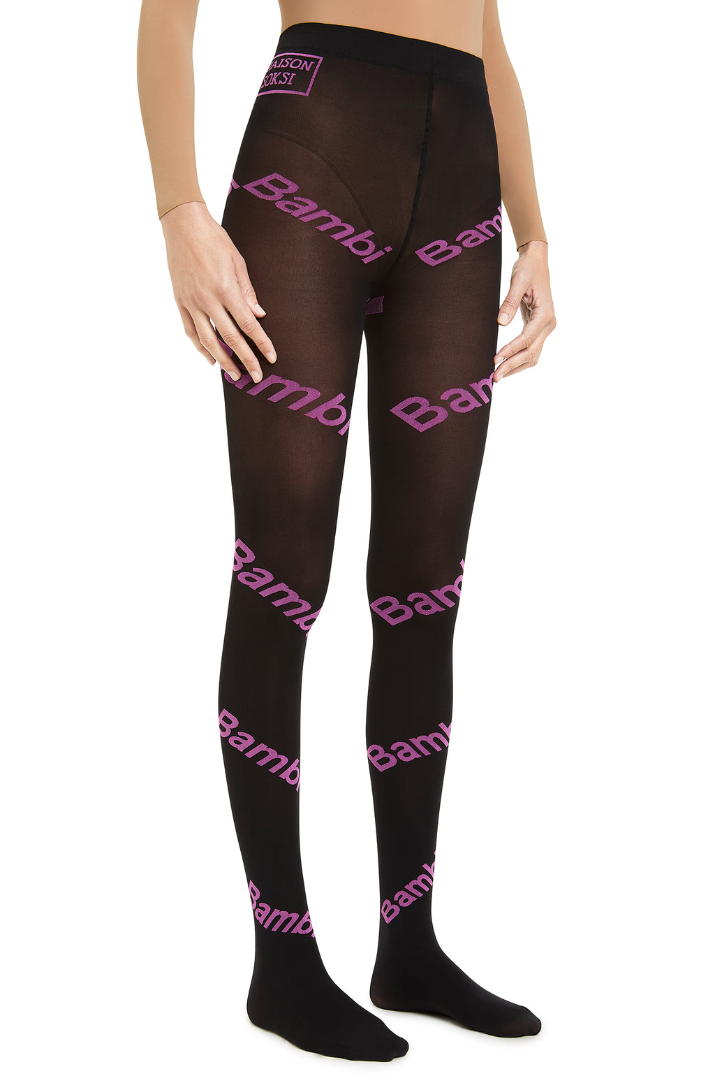 Bambi – Black, Pink Tights