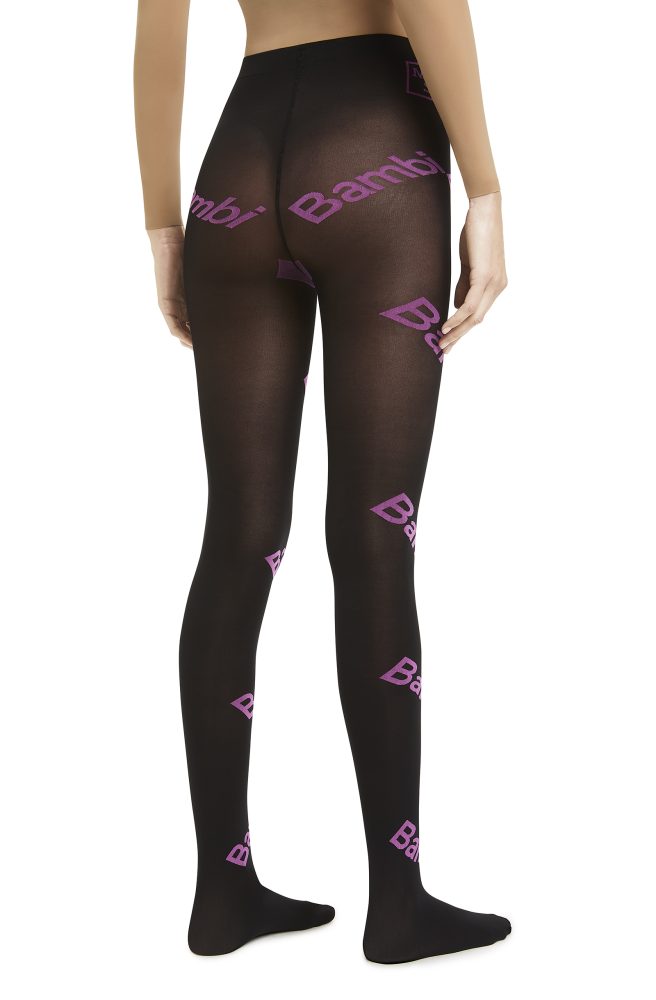 Bambi – Black, Pink Tights