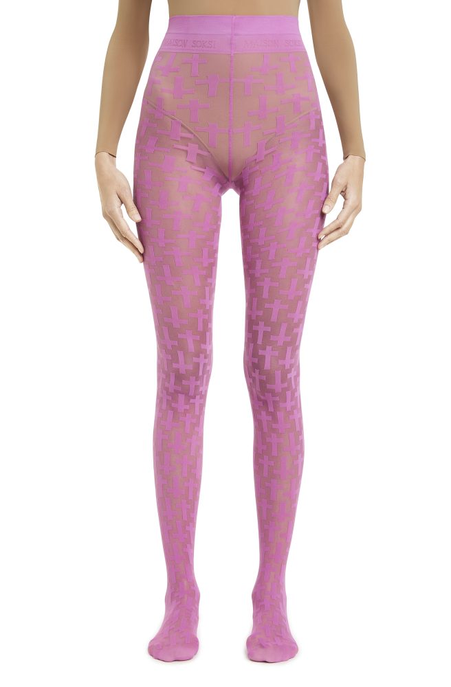 Cross – Plum Tights