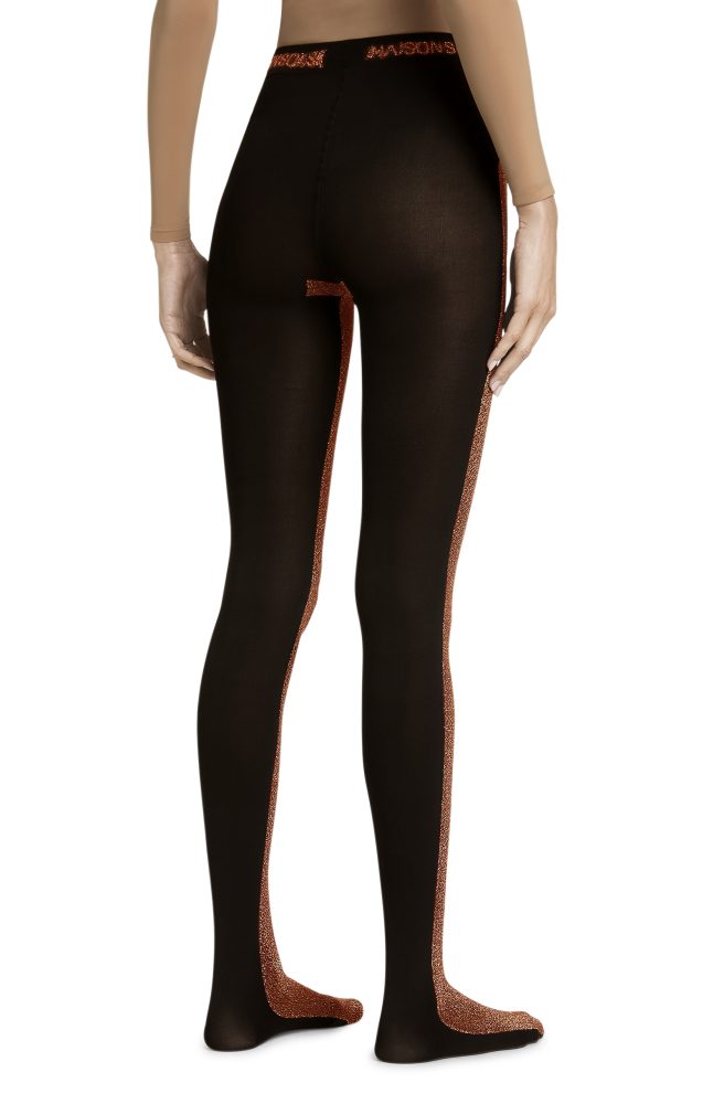 No Soul – Orange, Black Tights
