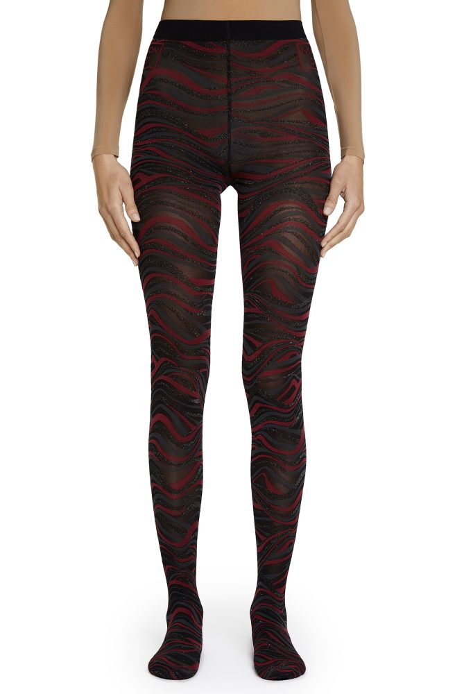 Visionnaire – Black, Red, Anthracite, Steel Grey Tights