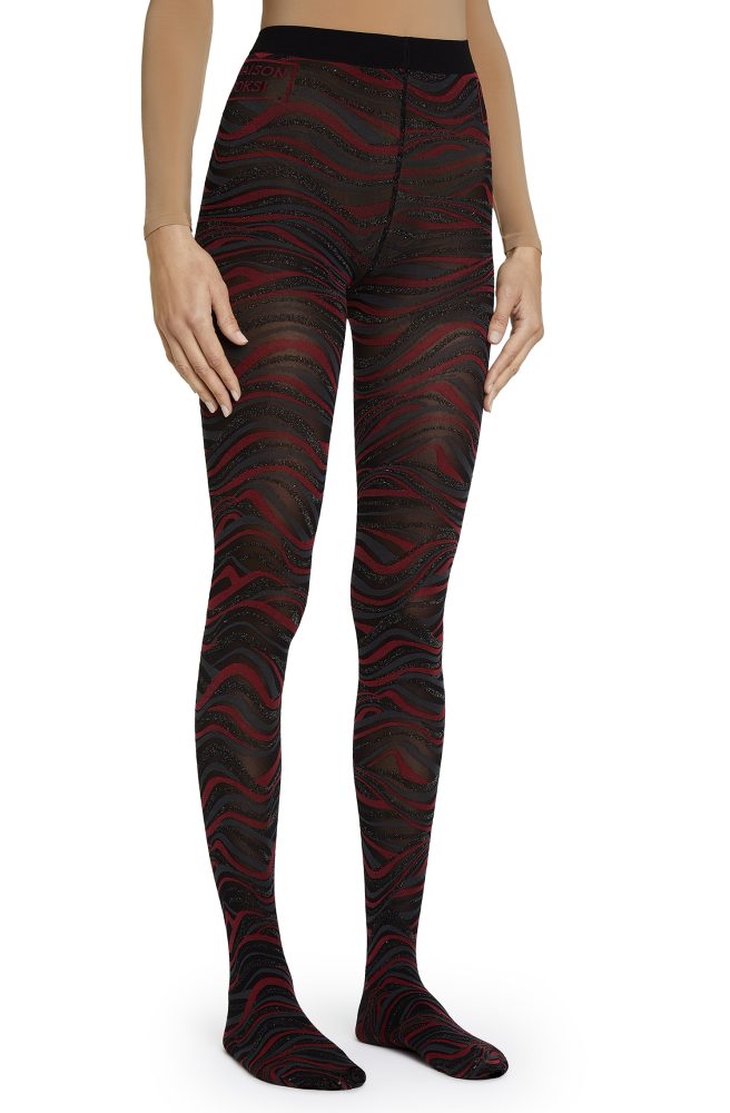 Visionnaire – Black, Red, Anthracite, Steel Grey Tights