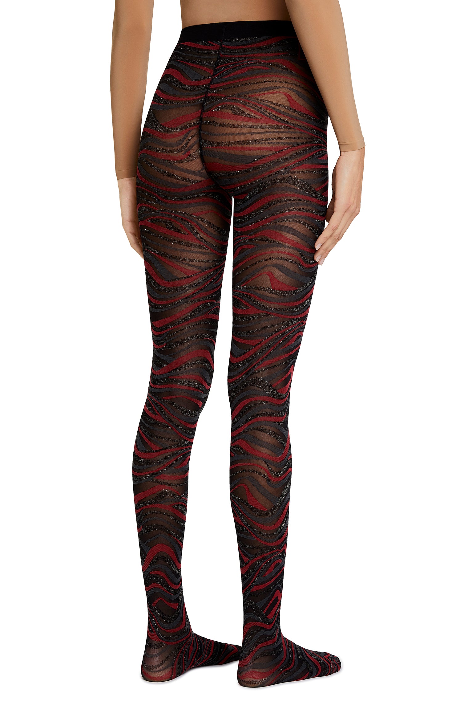 Visionnaire – Black, Red, Anthracite, Steel Grey Tights