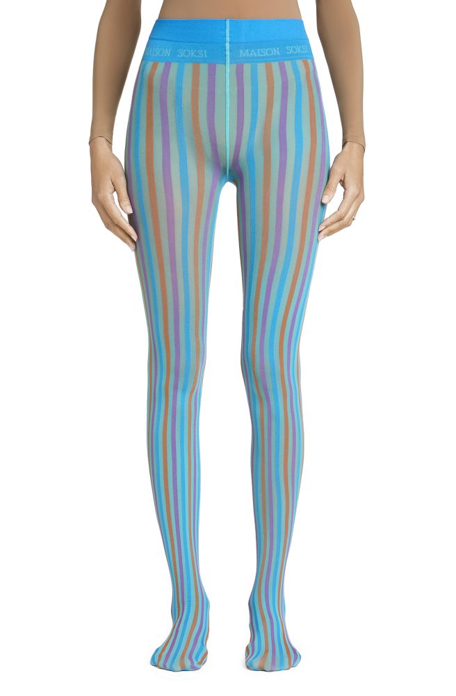Interloper – Multicolour, Aquamarine Tights