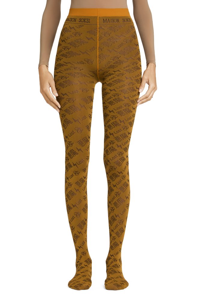 Lost – Bronze Orange Tights
