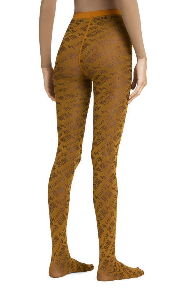 Lost – Bronze Orange Tights