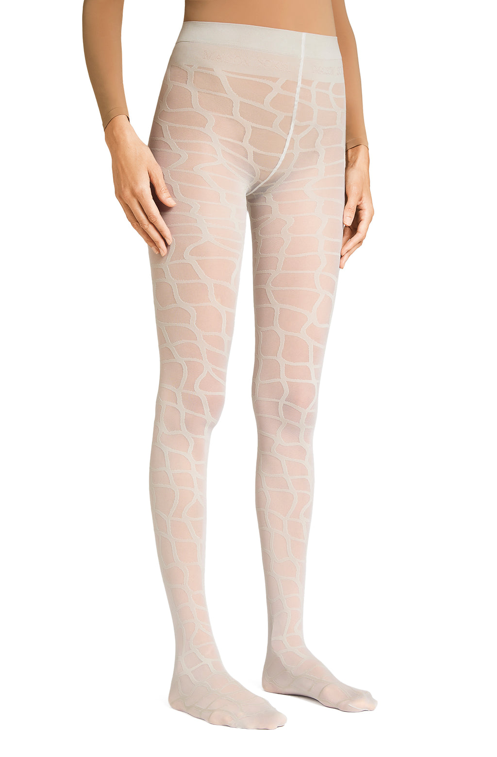 Margiela – Arctic Grey Tights