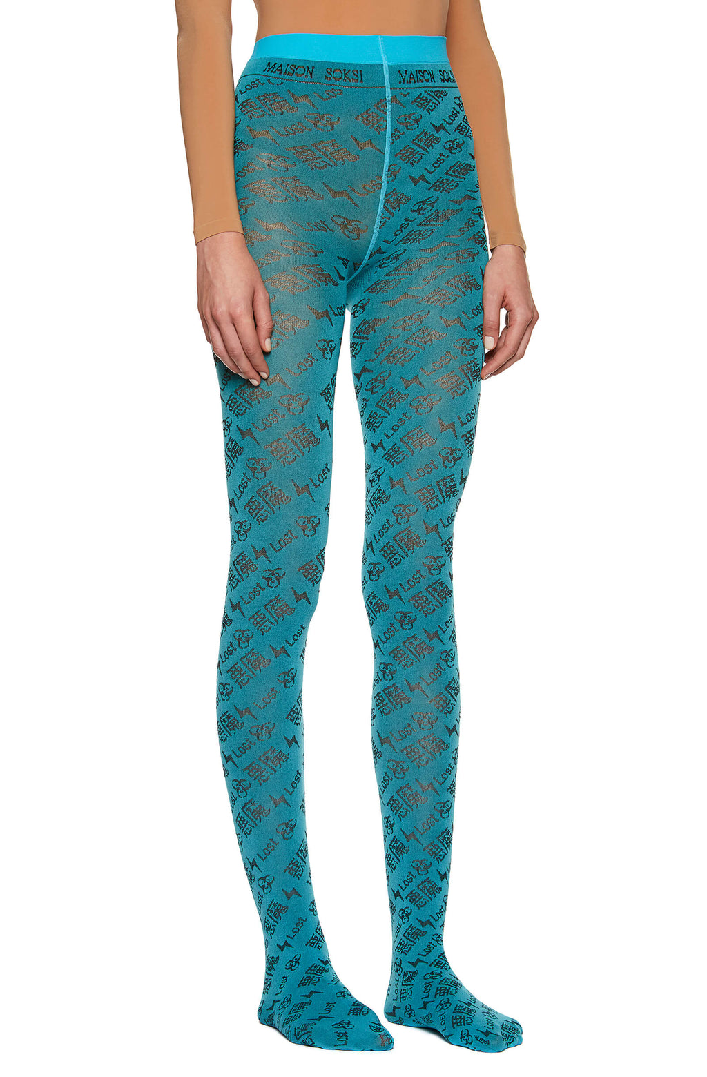 Lost – Turquoise Tights