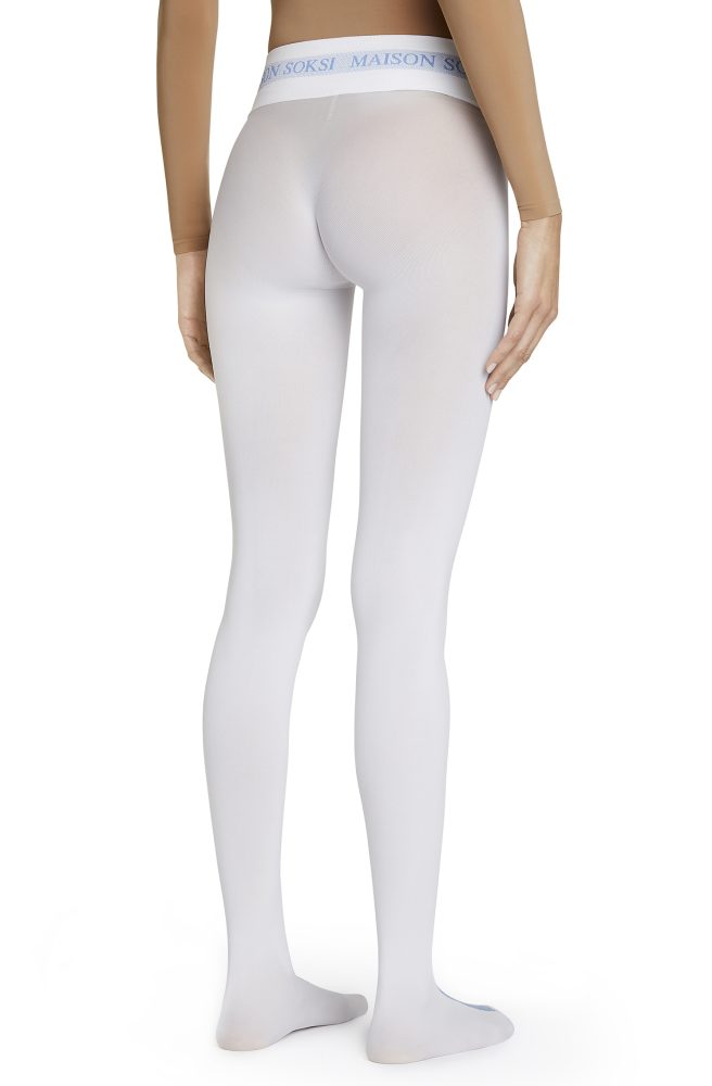 Rinzen – Light Blue, White Tights