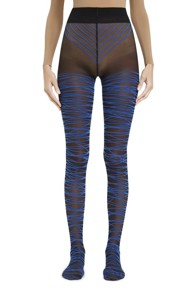 Neuromancer – Black, Blue Tights
