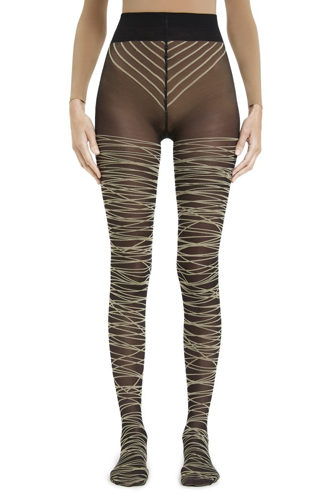 Neuromancer – Black, Brown Tights