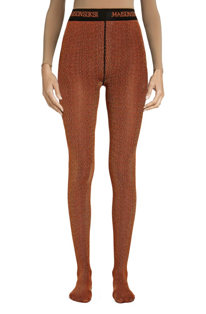 No Soul – Orange, Black Tights