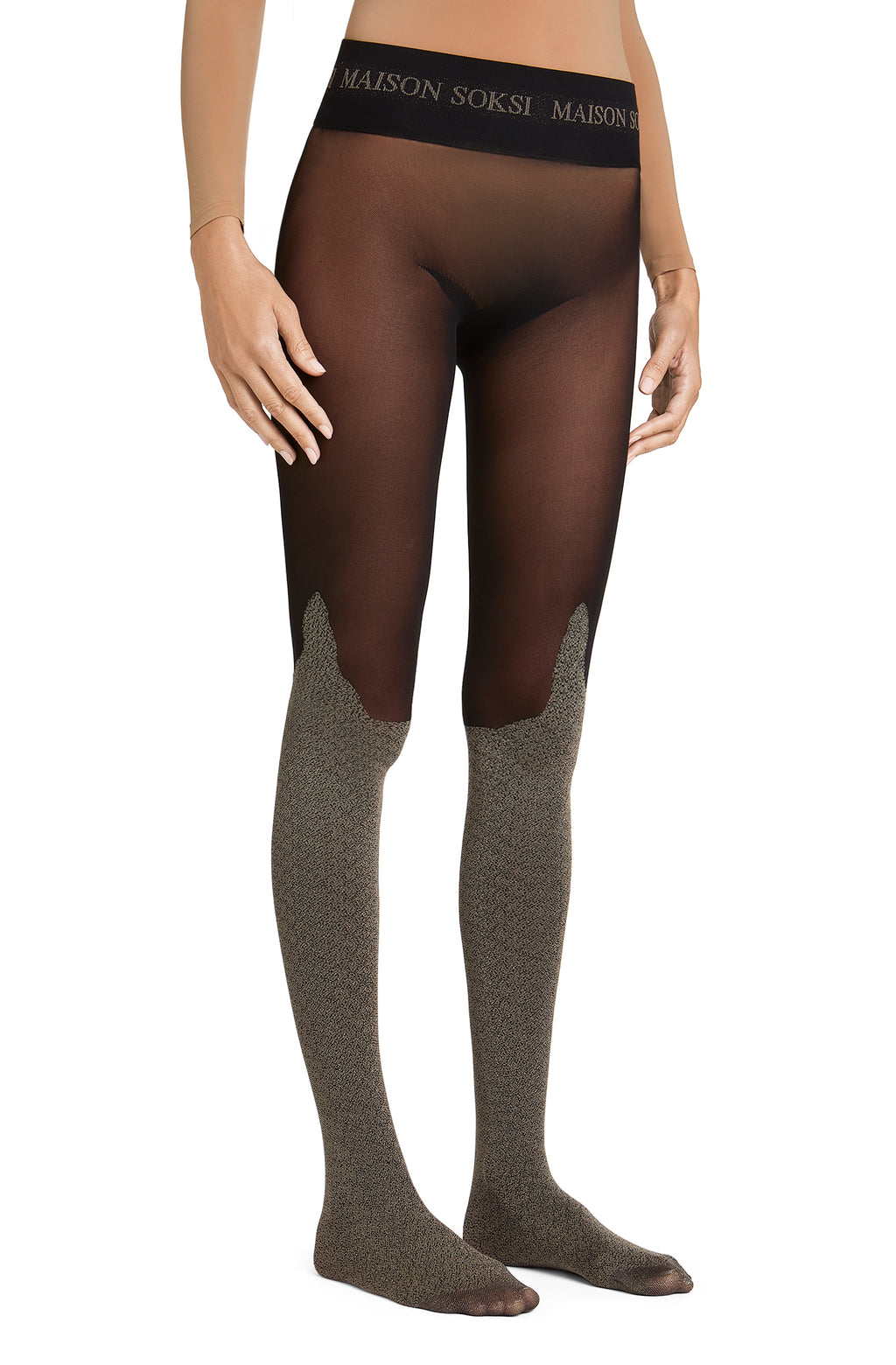 Omen – Bronze, Black Tights