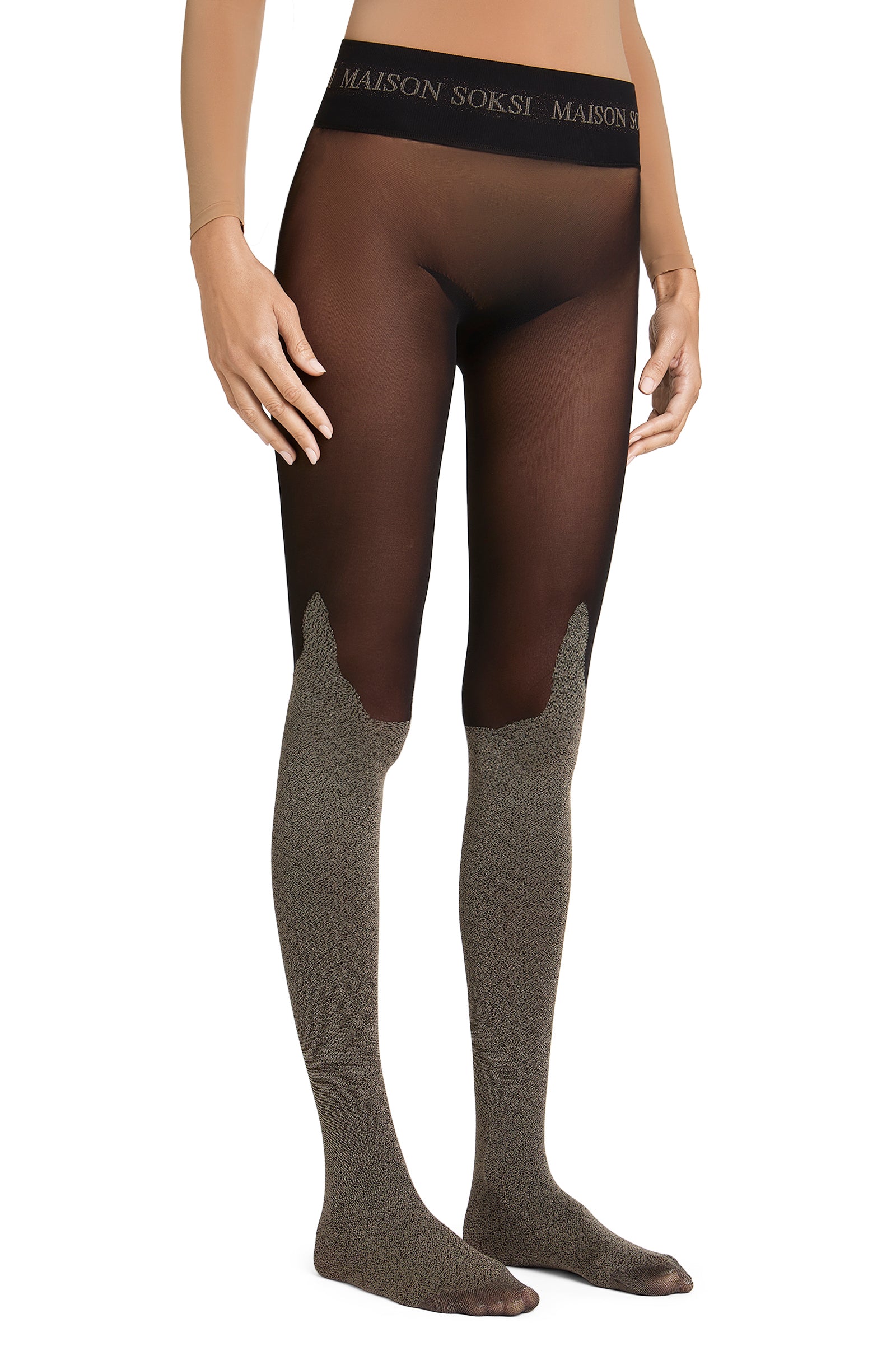 Omen – Bronze, Black Tights