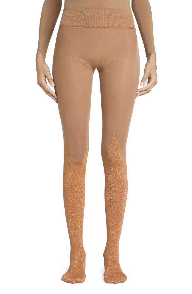 Omen – Gold, Naturel Tights