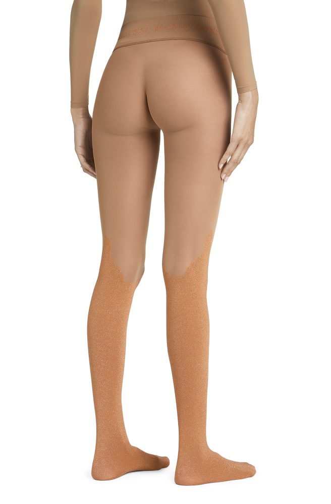 Omen – Gold, Naturel Tights
