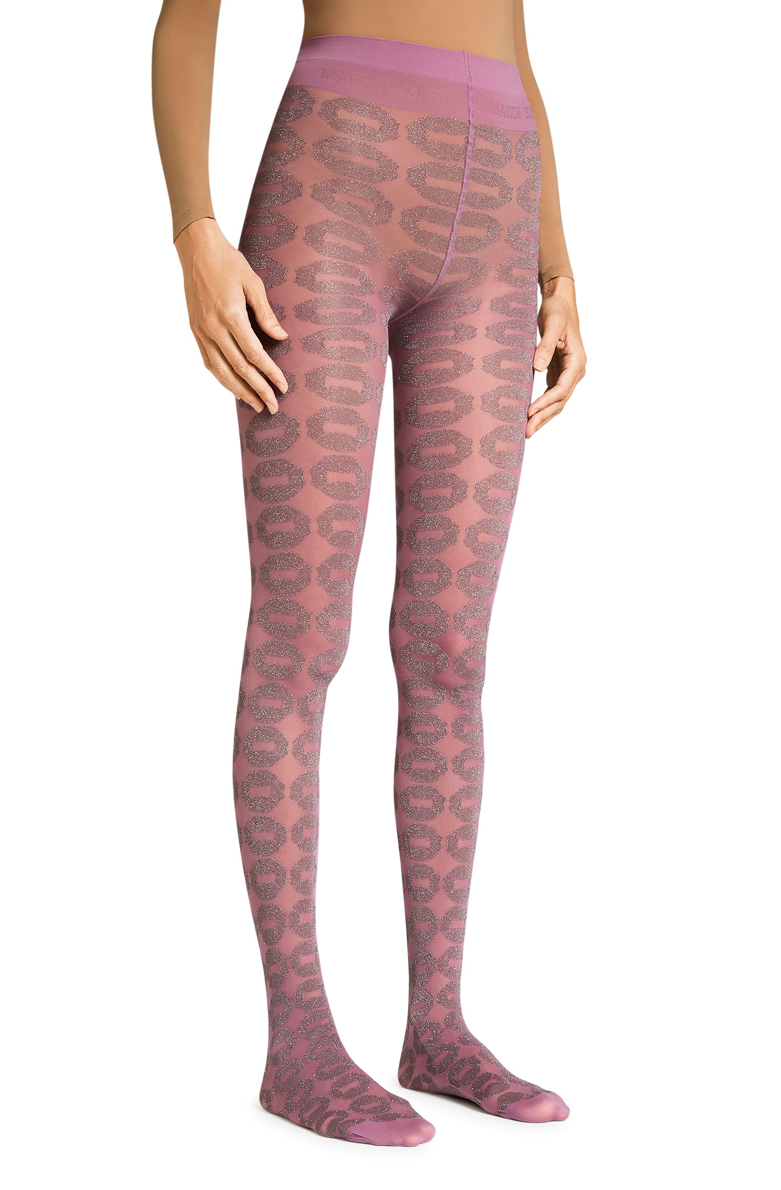Plastic Dreams – Wild Pink, Steel Grey Tights