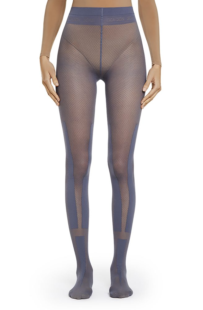 Possession Techno – Steel Grey Tights