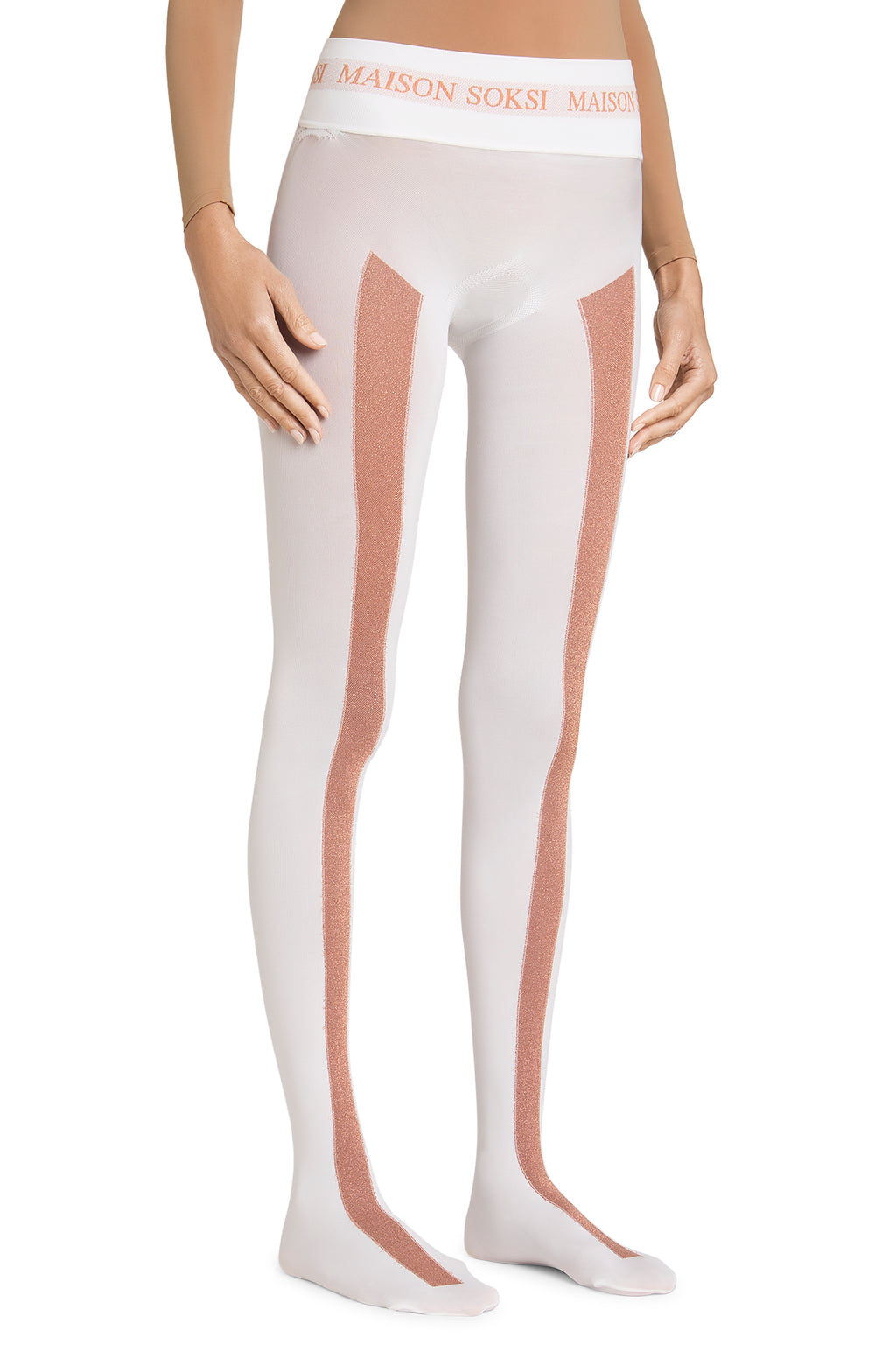 Rinzen – Cuivre, White Tights