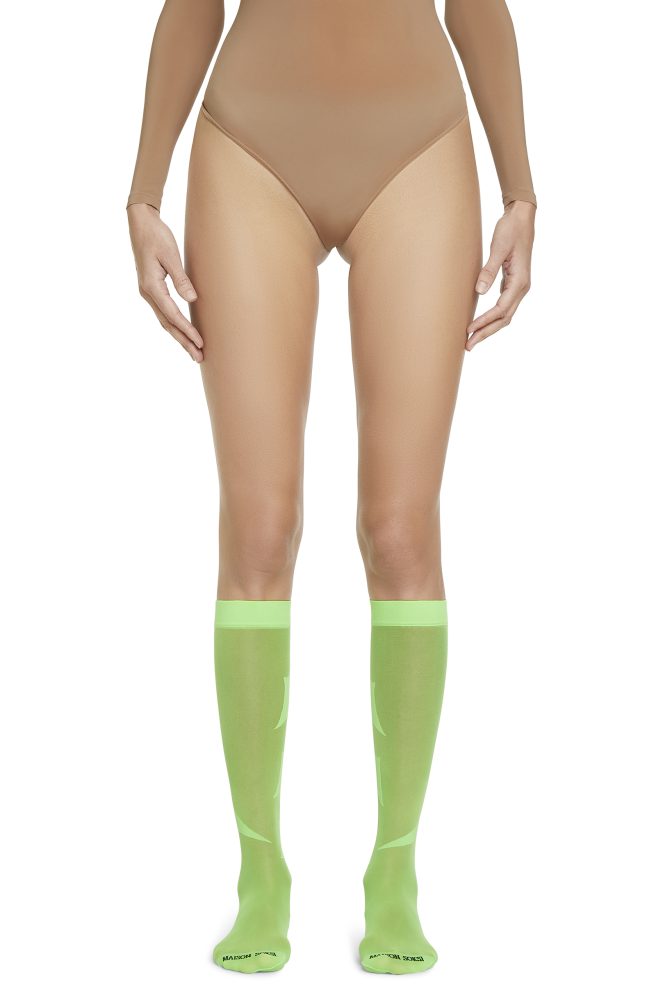 Shapu Knee-Highs – Green Fluo Socks