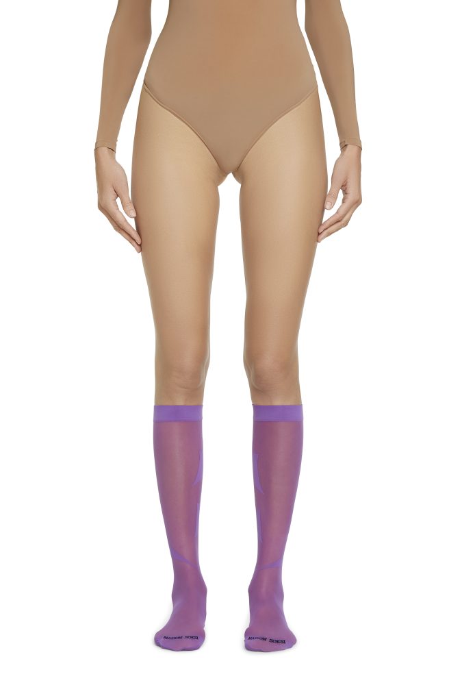 Shapu Knee-highs – Purple Socks