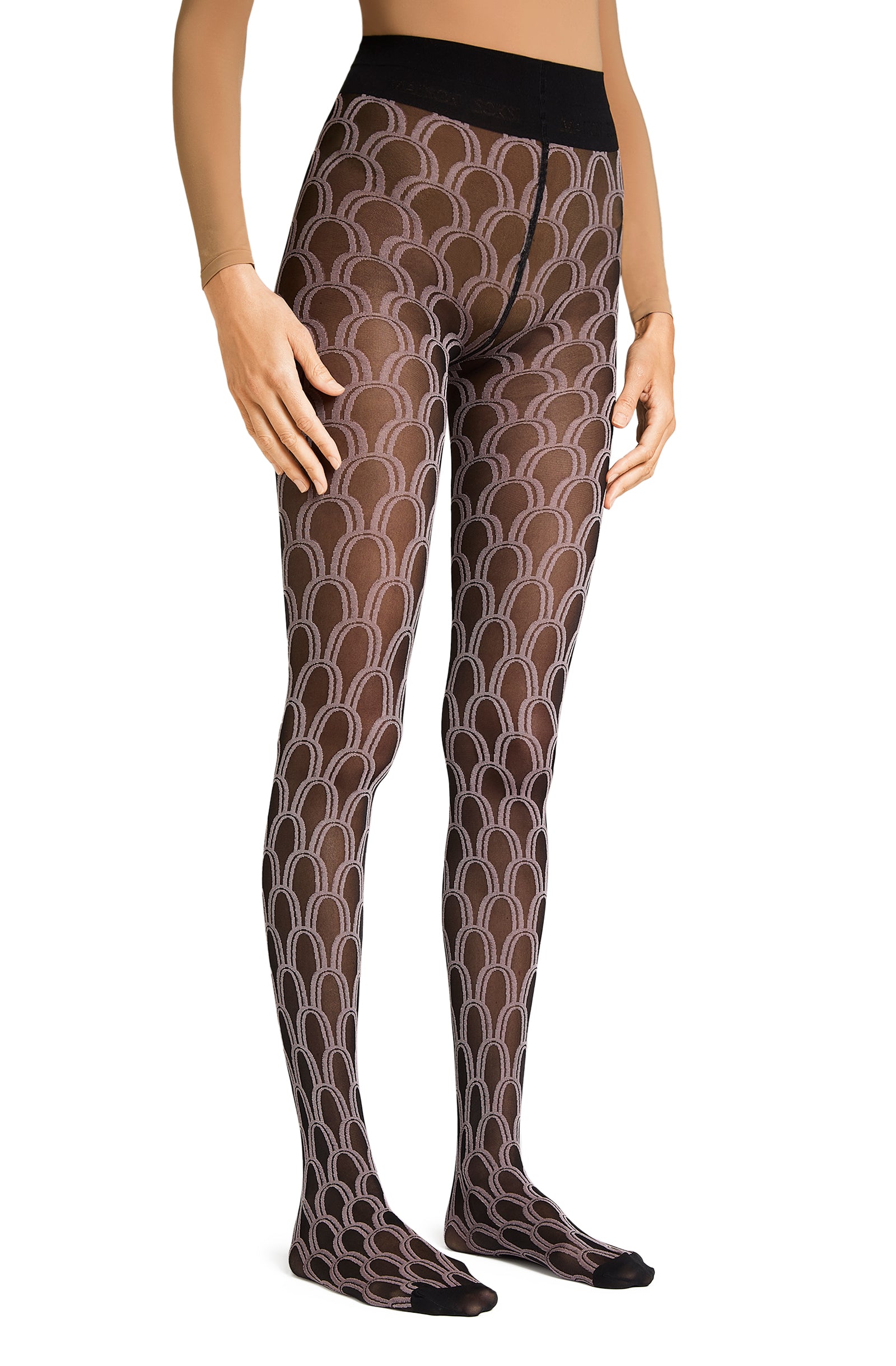 Soulless – Pink, Black Tights