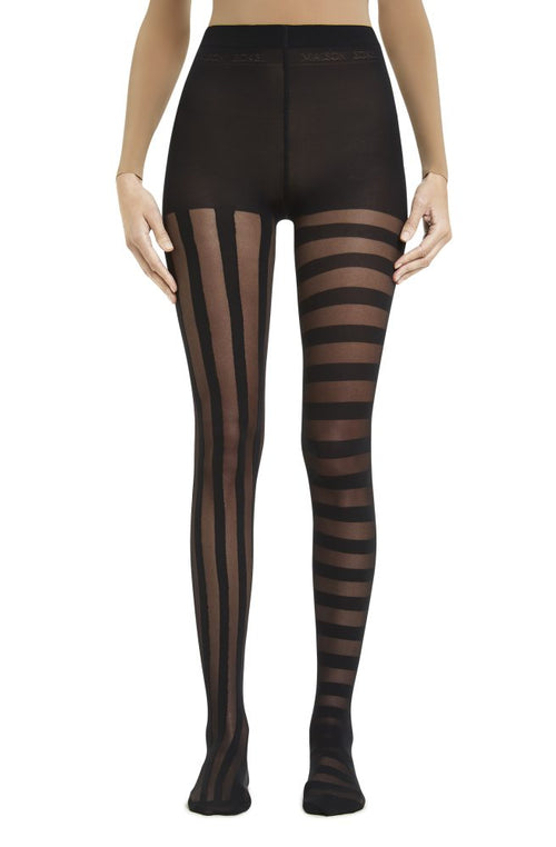 Stripes – Black Tights