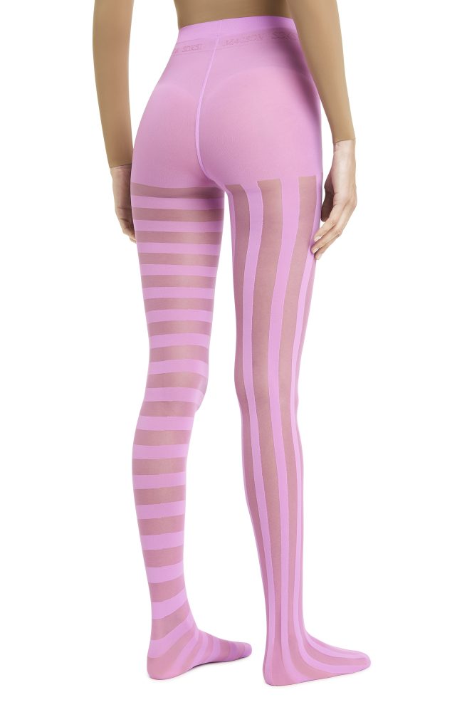 Stripes – Purple Fluo Tights