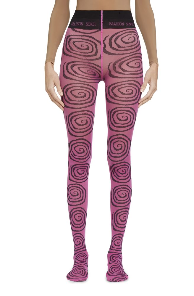 Super Wormhole – Bubble Gum Pink Tights