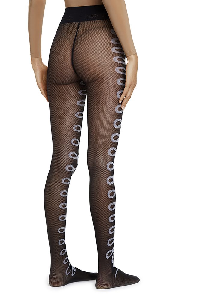 Swimming – Black, White Tights