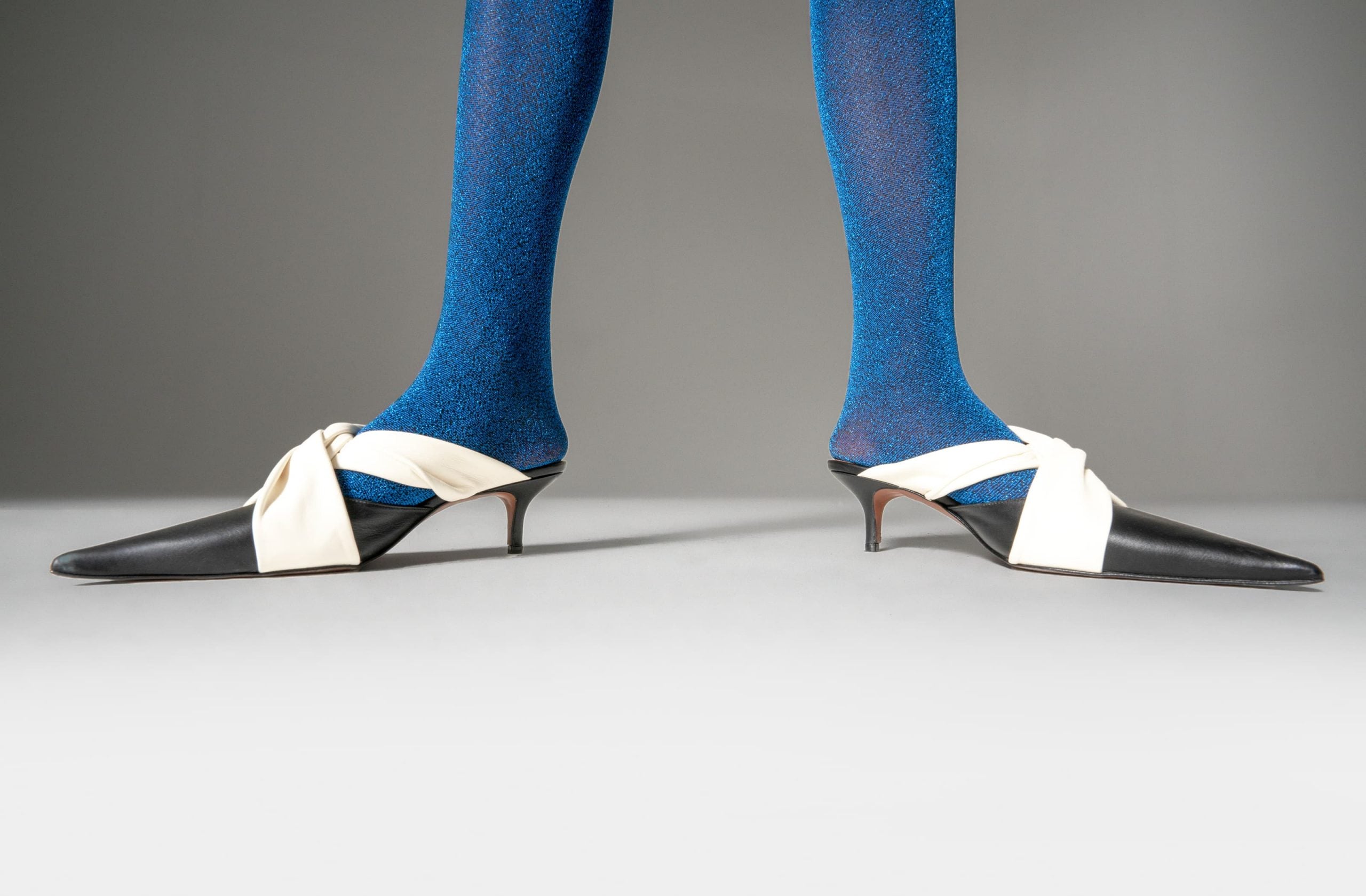 Omen – Blue, Black Tights